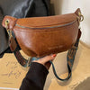 Damen Gürteltasche Vegan Leder Freizeit Verstellbar