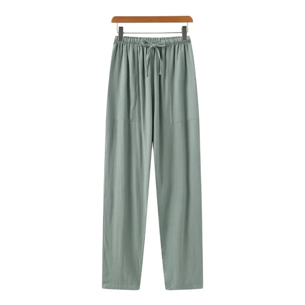 Leinenhose Damen | Slim Fit Hose aus Leinen mit Bequemer Passform | Ideal für Trendige Outfits 10