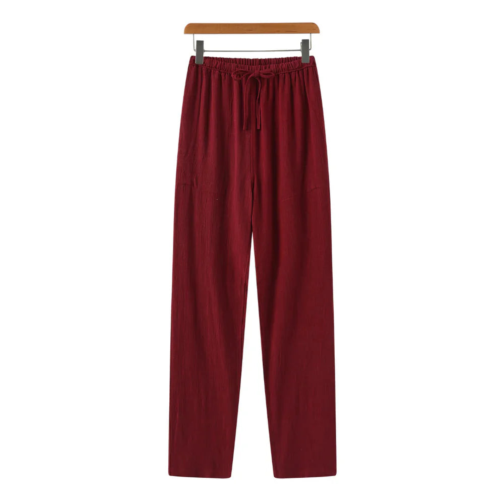 Leinenhose Damen | Slim Fit Hose aus Leinen mit Bequemer Passform | Ideal für Trendige Outfits 9