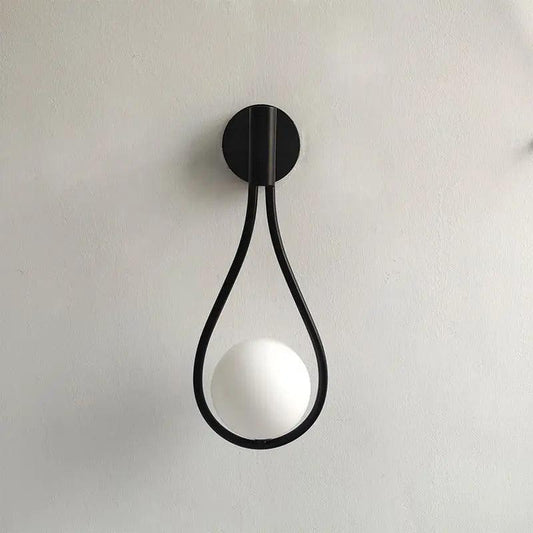 Wandleuchte Skandinavisch Minimalistisch Wohnzimmer Schwarz Gold