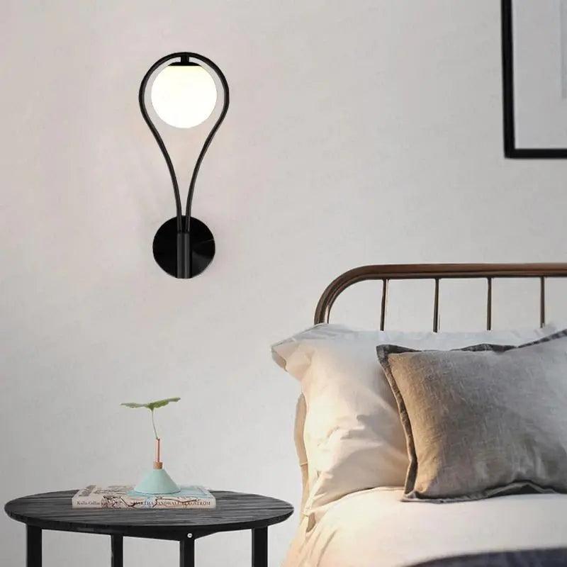 Wandleuchte Skandinavisch Minimalistisch Wohnzimmer Schwarz Gold