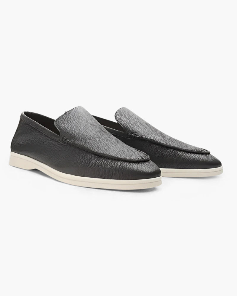 Logan | Herren Loafer aus Zweifarbigem Echtleder mit Slip-On Design | Stilvoller Komfort für jeden Anlass 2