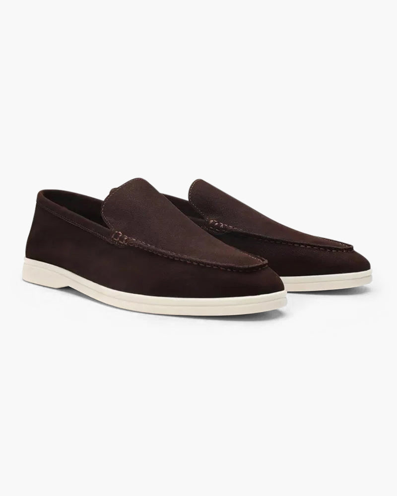 Logan | Herren Loafer aus Zweifarbigem Echtleder mit Slip-On Design | Stilvoller Komfort für jeden Anlass 4