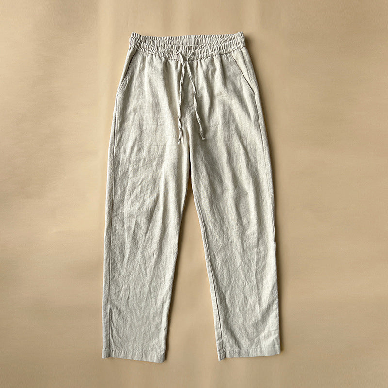 Leichte Herren Stoffhose – Bequem und ideal für warme Sommertage