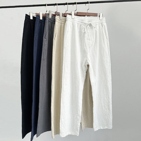 Leichte Herren Stoffhose – Bequem und ideal für warme Sommertage