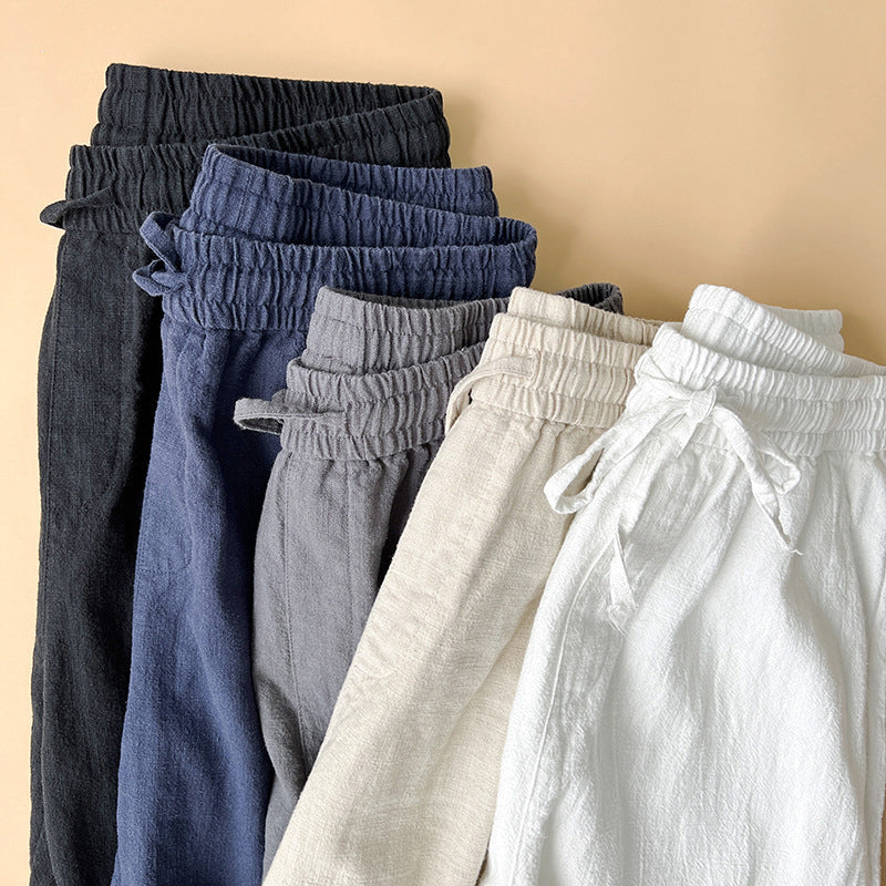 Leichte Herren Stoffhose – Bequem und ideal für warme Sommertage