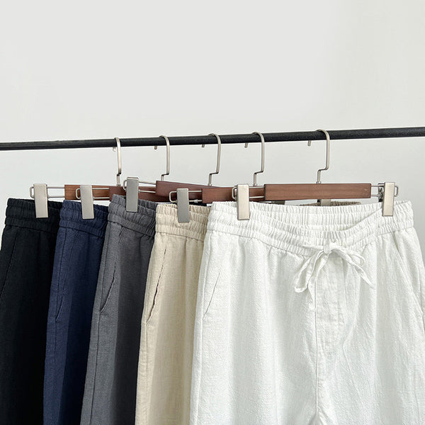 Leichte Herren Stoffhose – Bequem und ideal für warme Sommertage