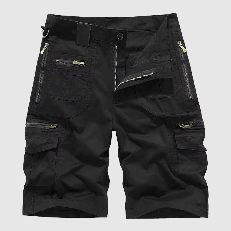 Cargo Shorts für Herren im taktischen Stil mit flexibler Passform