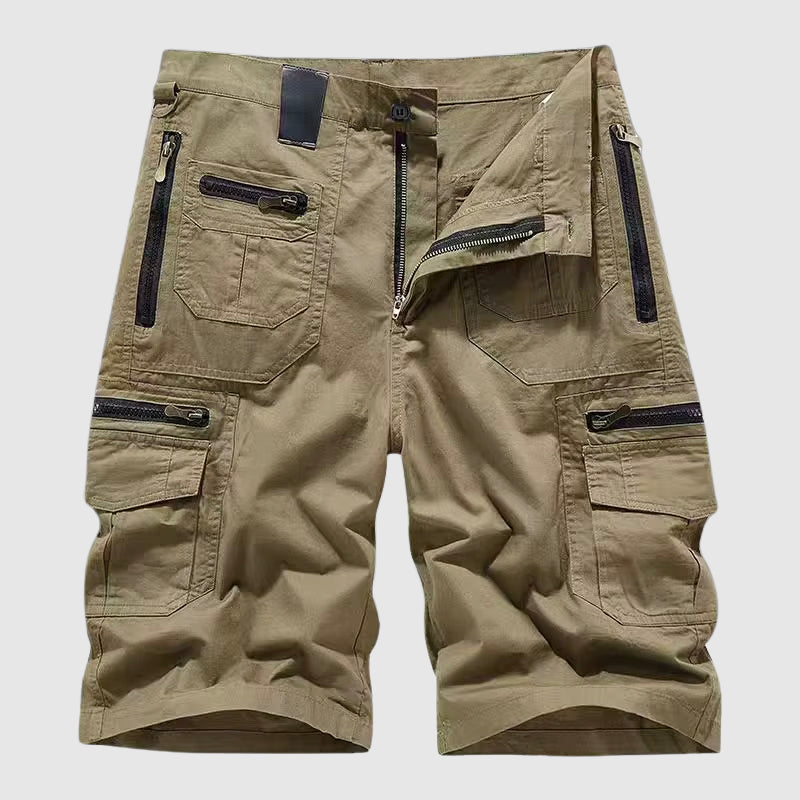 Cargo Shorts für Herren im taktischen Stil mit flexibler Passform