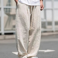 Herren Baggy Stoffhose für lässige Anlässe