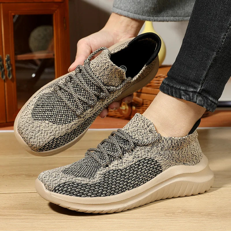 Herren Mesh Sneaker Slim Fit Freizeit Atmungsaktiv
