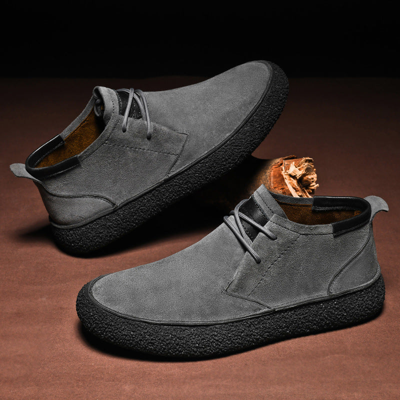 Herren Chukka Stiefeletten Regular Fit Freizeit mit strukturierter Sohle