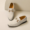 Herren Slipper mit goldenen Akzenten und bequemer Einlegesohle