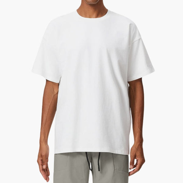 Herren Oversize T-Shirt mit kurzem Arm und Rundhalsausschnitt