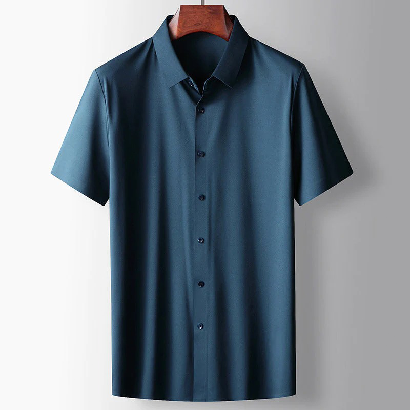 Herren Kurzarmhemd – Minimalistisches Casual Hemd für den Sommer