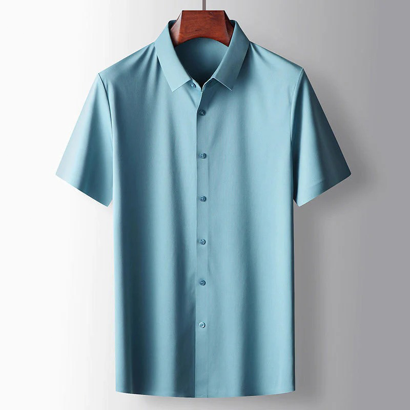 Herren Kurzarmhemd – Minimalistisches Casual Hemd für den Sommer