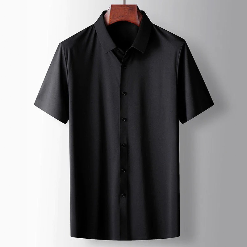 Herren Kurzarmhemd – Minimalistisches Casual Hemd für den Sommer