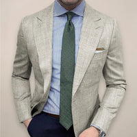 Maßgeschneiderter Herrenblazer Slim Fit Business Elegant