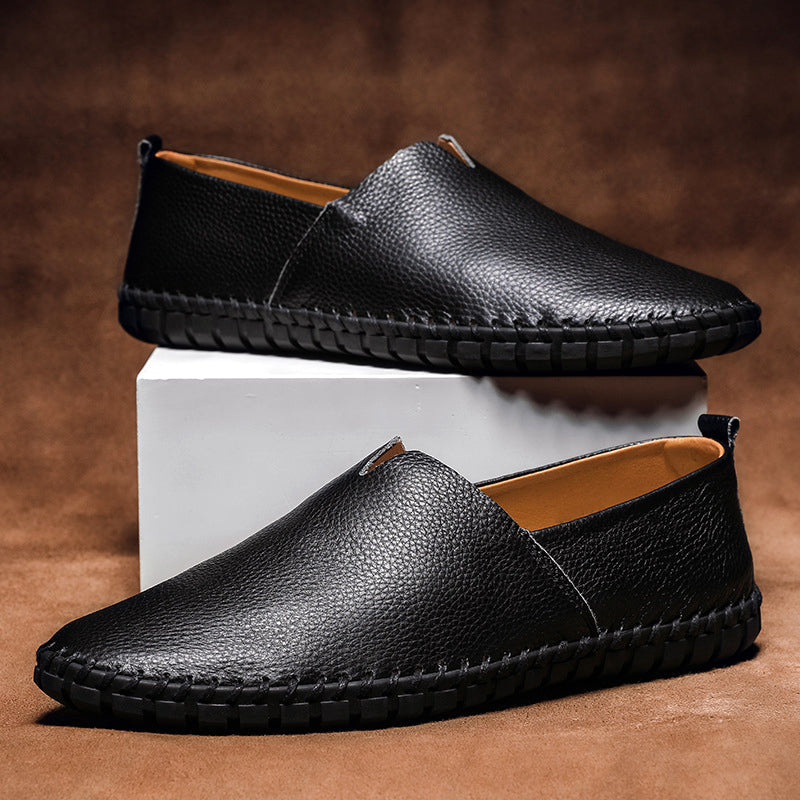Minimalistische Herren Loafers aus echtem Leder | Bequemes Design für Eleganz und Stil 3
