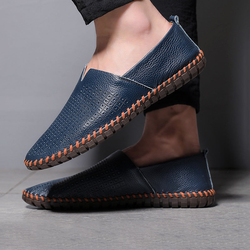Minimalistische Herren Loafers aus echtem Leder | Bequemes Design für Eleganz und Stil 5