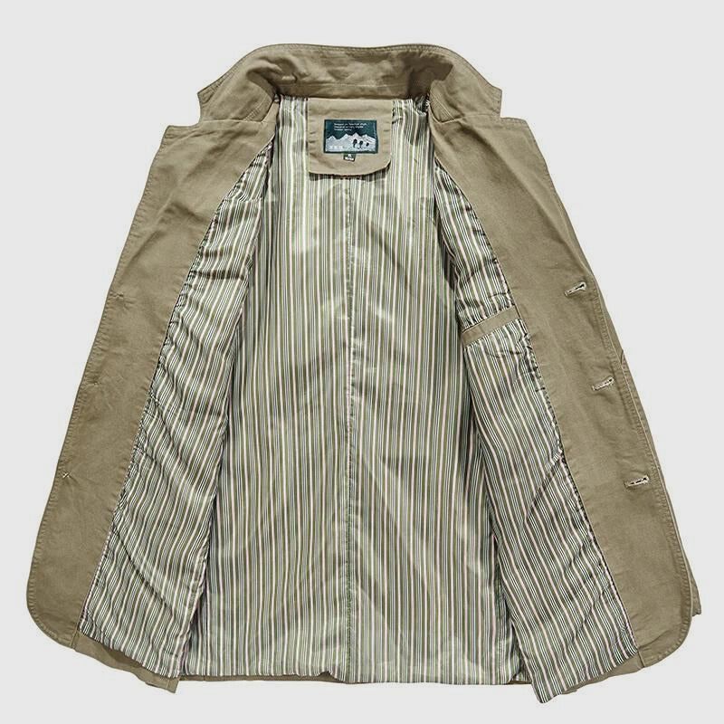 Moderne Blazerjacke für Herren mit Knopfverschluss | Lässiger Stil für Alltag und Büro 8