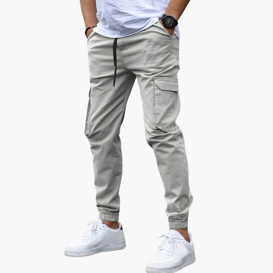 Moderne Cargo-Jogginghose für Männer mit Cargotaschen | Bequeme Passform für Alltag und Freizeit 0