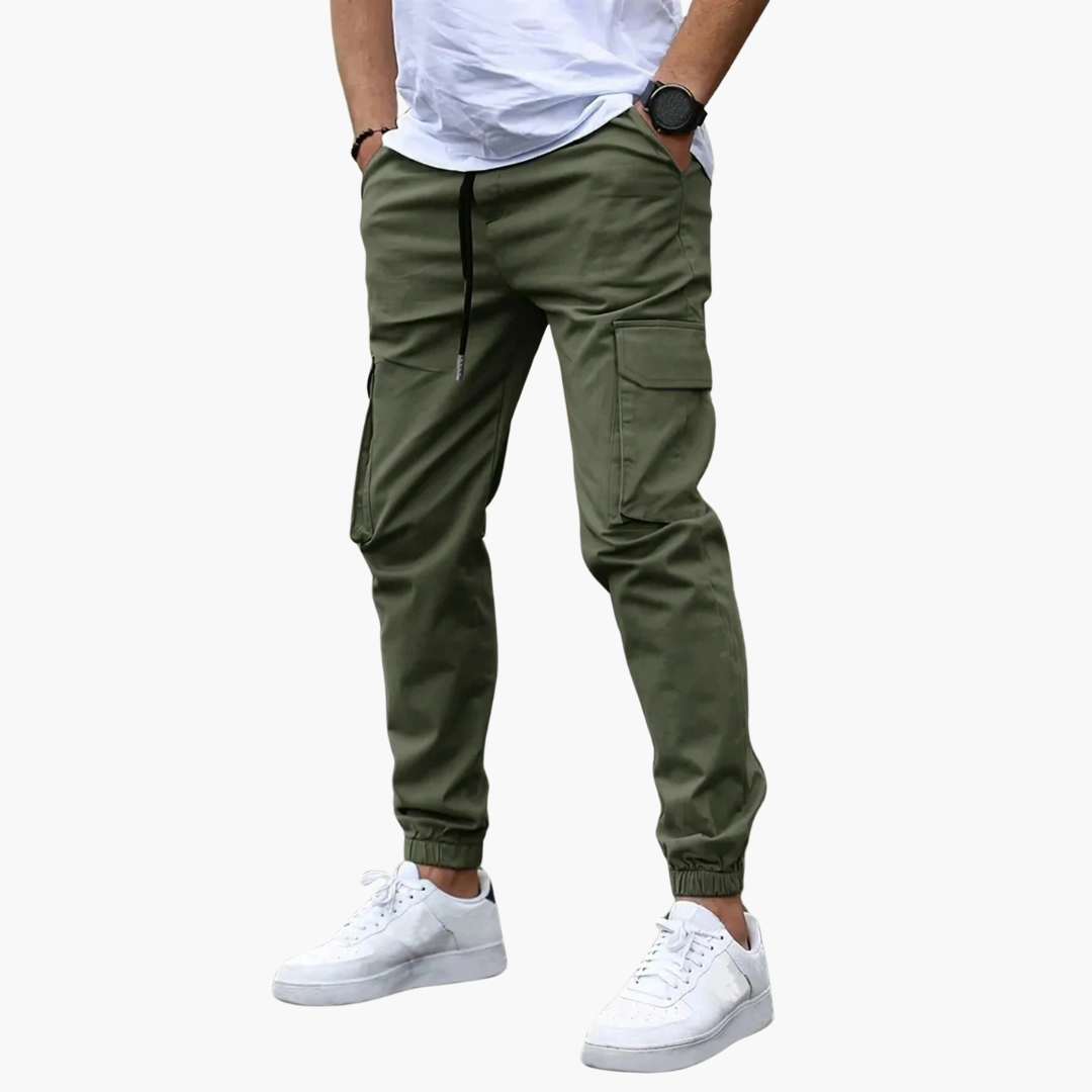 Moderne Cargo-Jogginghose für Männer mit Cargotaschen | Bequeme Passform für Alltag und Freizeit 1
