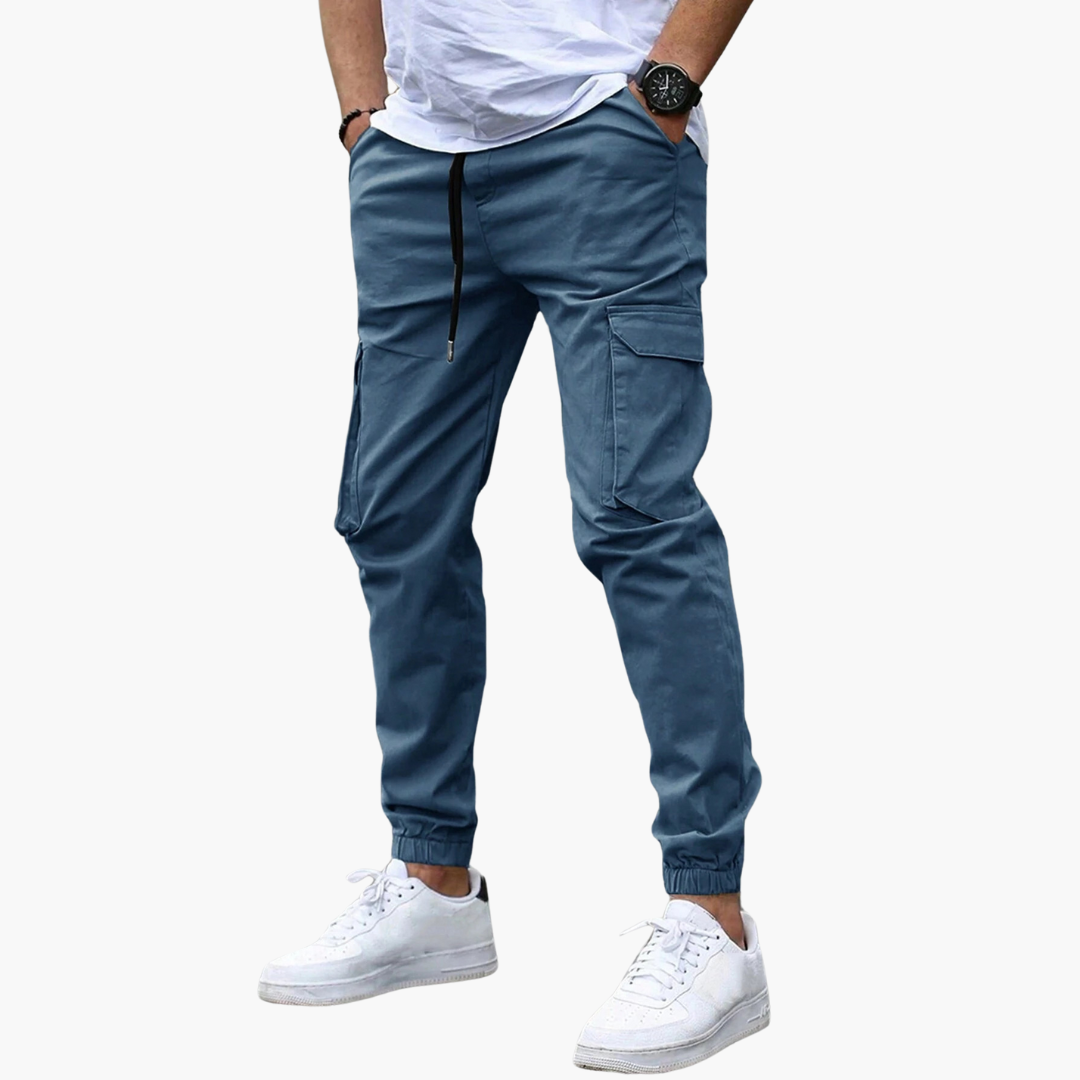Moderne Cargo-Jogginghose für Männer mit Cargotaschen | Bequeme Passform für Alltag und Freizeit 4