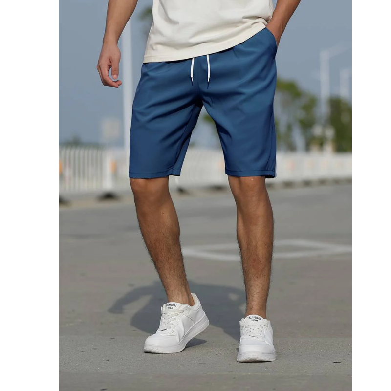 Moderne Kurze Hosen Herren | Niedrige Leibhöhe mit Kordelzug | Bequeme Passform für Alltag und Freizeit 1