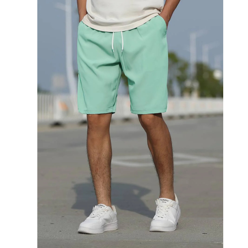 Moderne Kurze Hosen Herren | Niedrige Leibhöhe mit Kordelzug | Bequeme Passform für Alltag und Freizeit 3