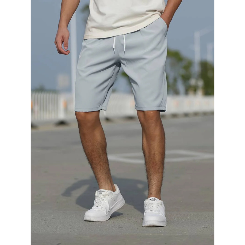 Moderne Kurze Hosen Herren | Niedrige Leibhöhe mit Kordelzug | Bequeme Passform für Alltag und Freizeit 5