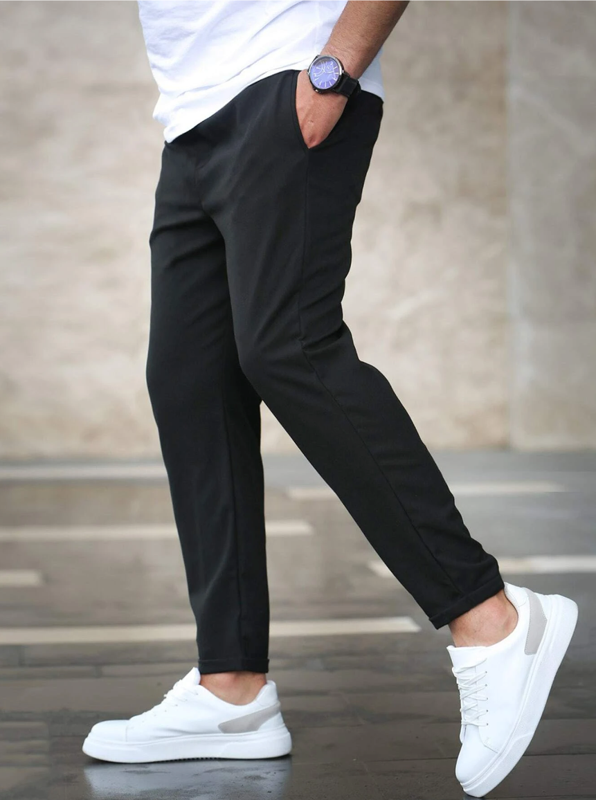 Moderne Slim Fit Herrenhose mit Kordelzug | Bequeme Passform für Alltag 6