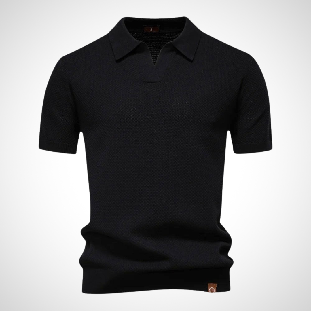 Modisches Herren Polohemd | Figurbetonte Passform aus Baumwollmix | Atmungsaktives Design für Komfort und Vielseitigkeit 3