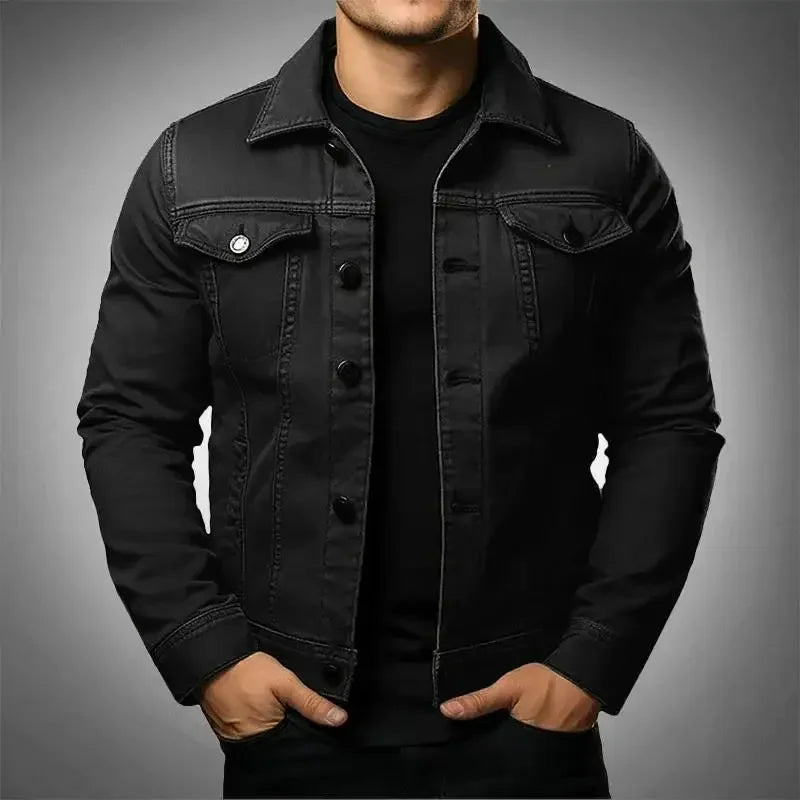 Noah | Herren Jeansjacke aus 100% Baumwolle mit Klassischem Design | Vielseitig für Casual-Looks 0
