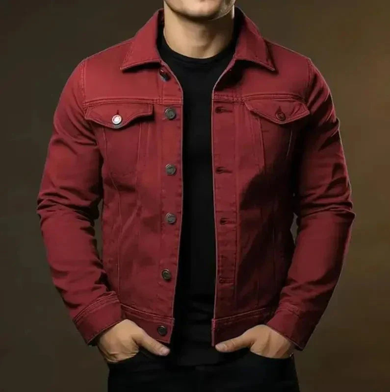 Noah | Herren Jeansjacke aus 100% Baumwolle mit Klassischem Design | Vielseitig für Casual-Looks 2