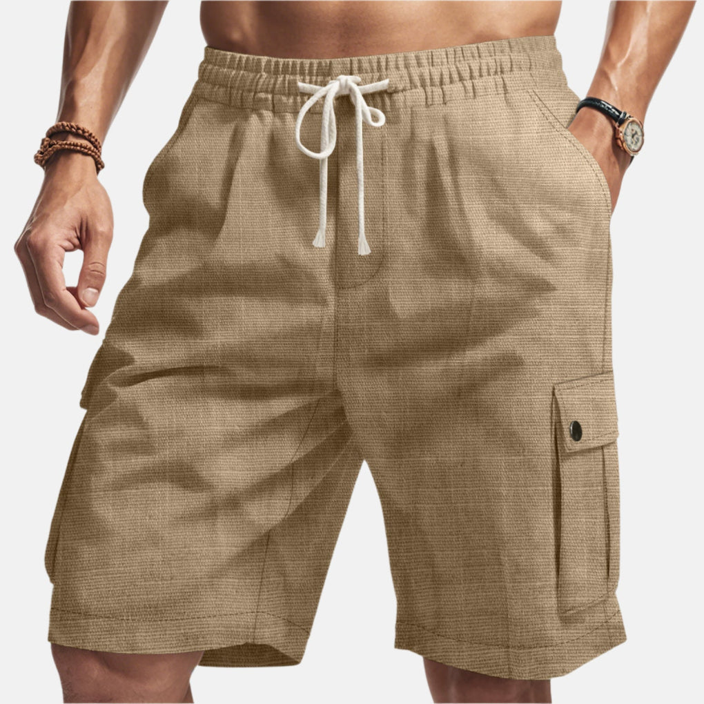 Herren Sommerstrandshorts Relaxed Fit Freizeit