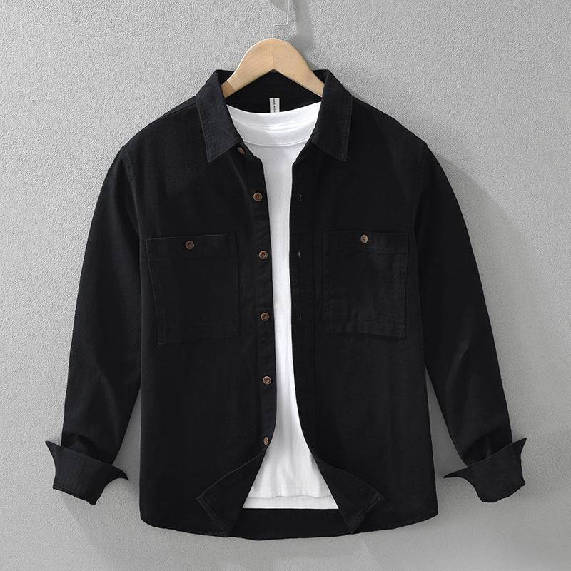 Overshirt Herren Relaxed Fit Freizeit lässig