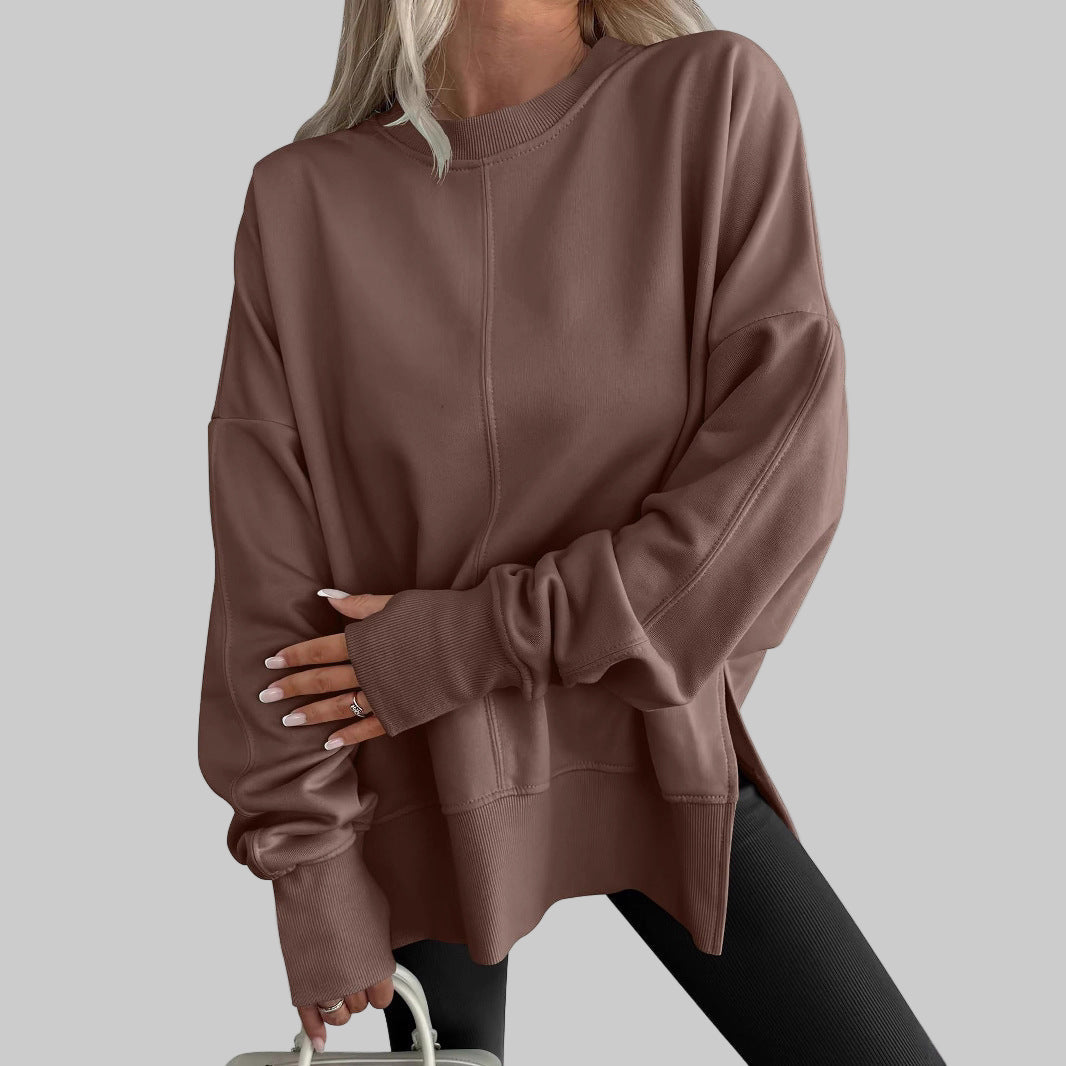 Susan - Damen Oversized Sweatshirt Relaxed Fit Freizeit