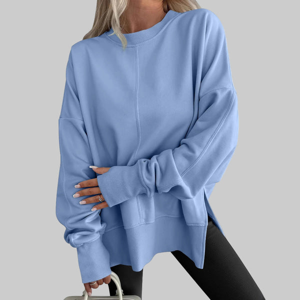 Susan - Damen Oversized Sweatshirt Relaxed Fit Freizeit