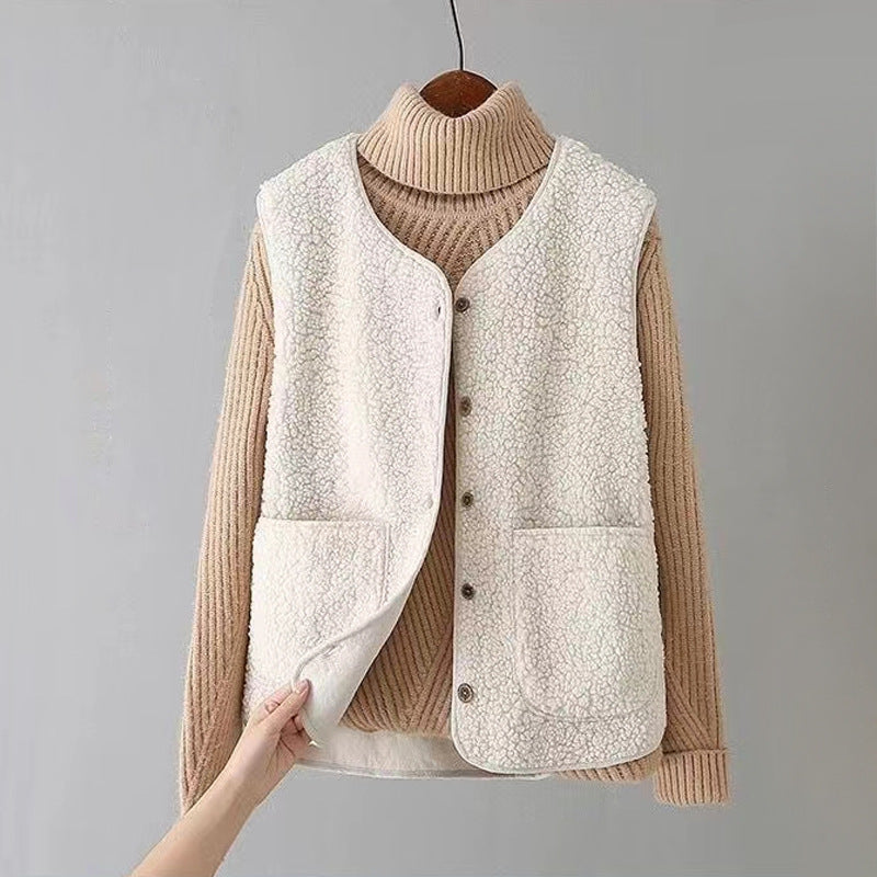 Weste Damen Regular Fit Freizeit leichte Wärme