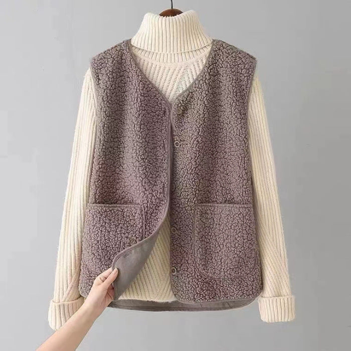 Weste Damen Regular Fit Freizeit leichte Wärme