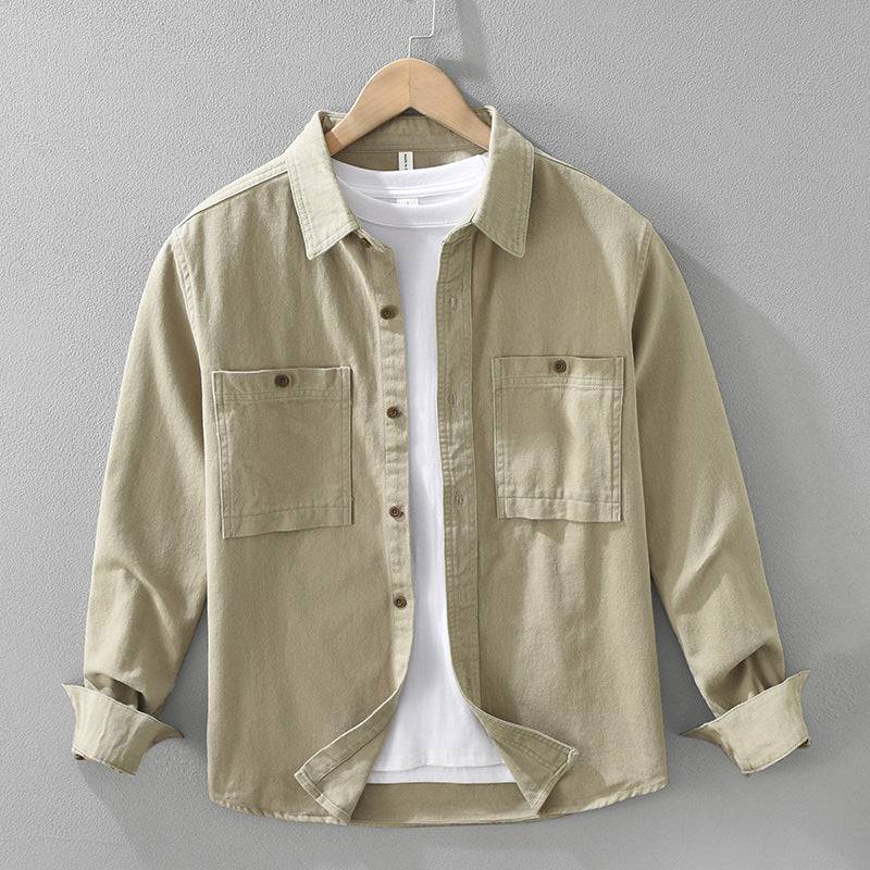 Overshirt Herren Relaxed Fit Freizeit lässig