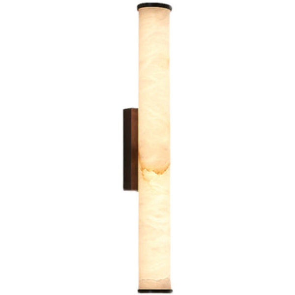 Wandleuchte Minimalistisch Kupfer Marmor LED Wohnzimmer
