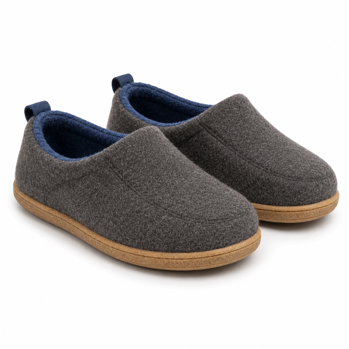 Hausschuhe Herren & Damen Fleece Warm Rutschfest Innen & Außen