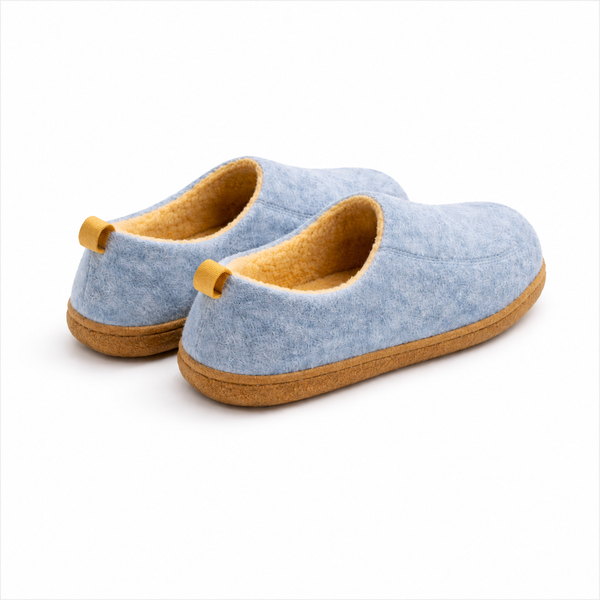 Hausschuhe Herren & Damen Fleece Warm Rutschfest Innen & Außen