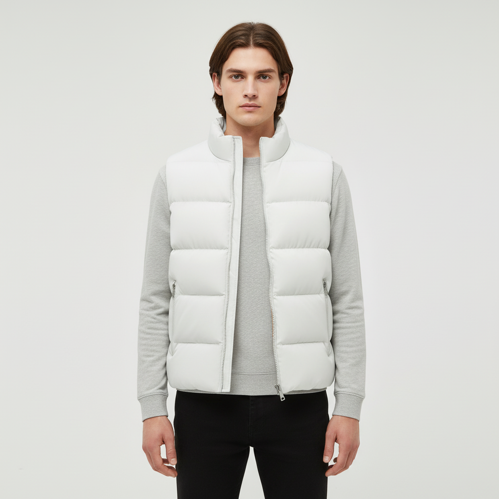Outdoorweste Thermo Herren Regular Fit Winter Outdoor