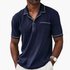 Herren Polo Shirt mit Knopfleiste und Brusttasche für den Alltag