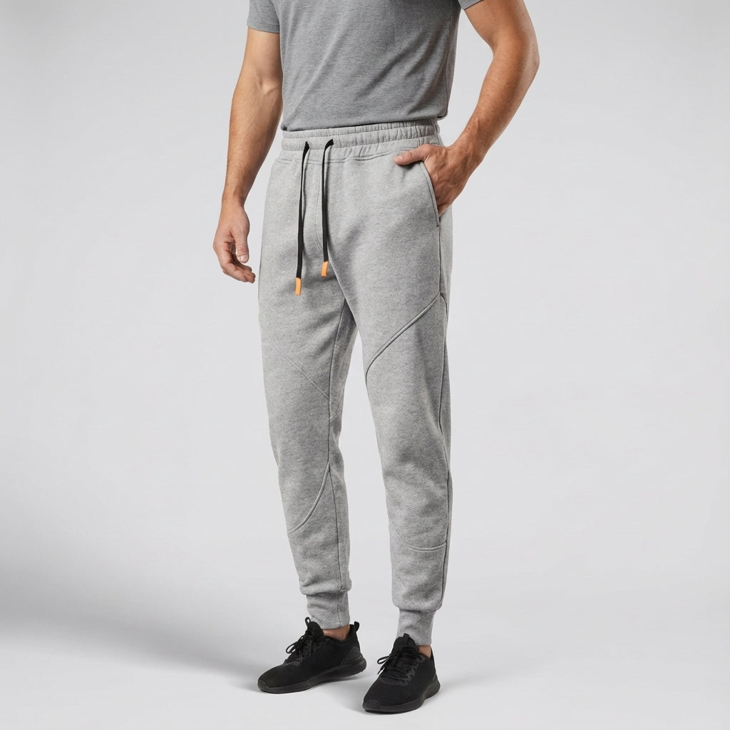 Jogginghose Herren Regular Fit Gefüttert Warm Freizeit