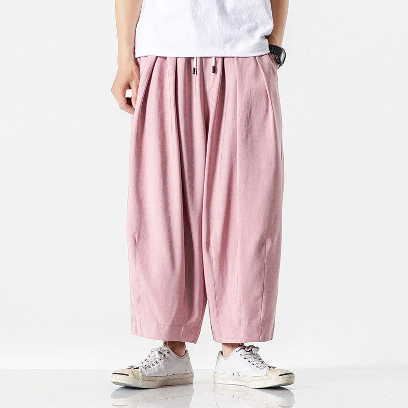 Lässige Herren Balloon-Leg Hose für Streetwear im entspannten Schnitt