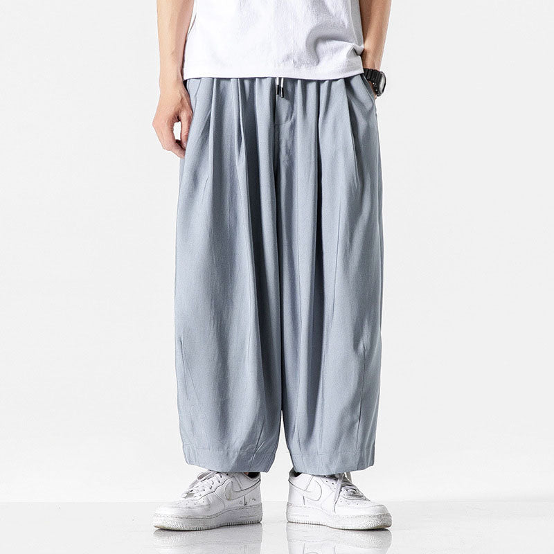 Lässige Herren Balloon-Leg Hose für Streetwear im entspannten Schnitt